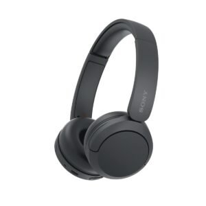 Sony WH-CH520 Wireless Bluetooth Headphones On Ear with Mic, Up to 50Hrs Battery, Quick Charge